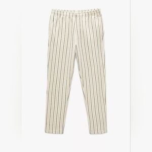 Mens Striped Textured Pants